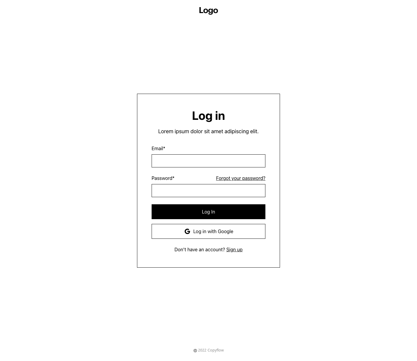 Preview of Log In 3
