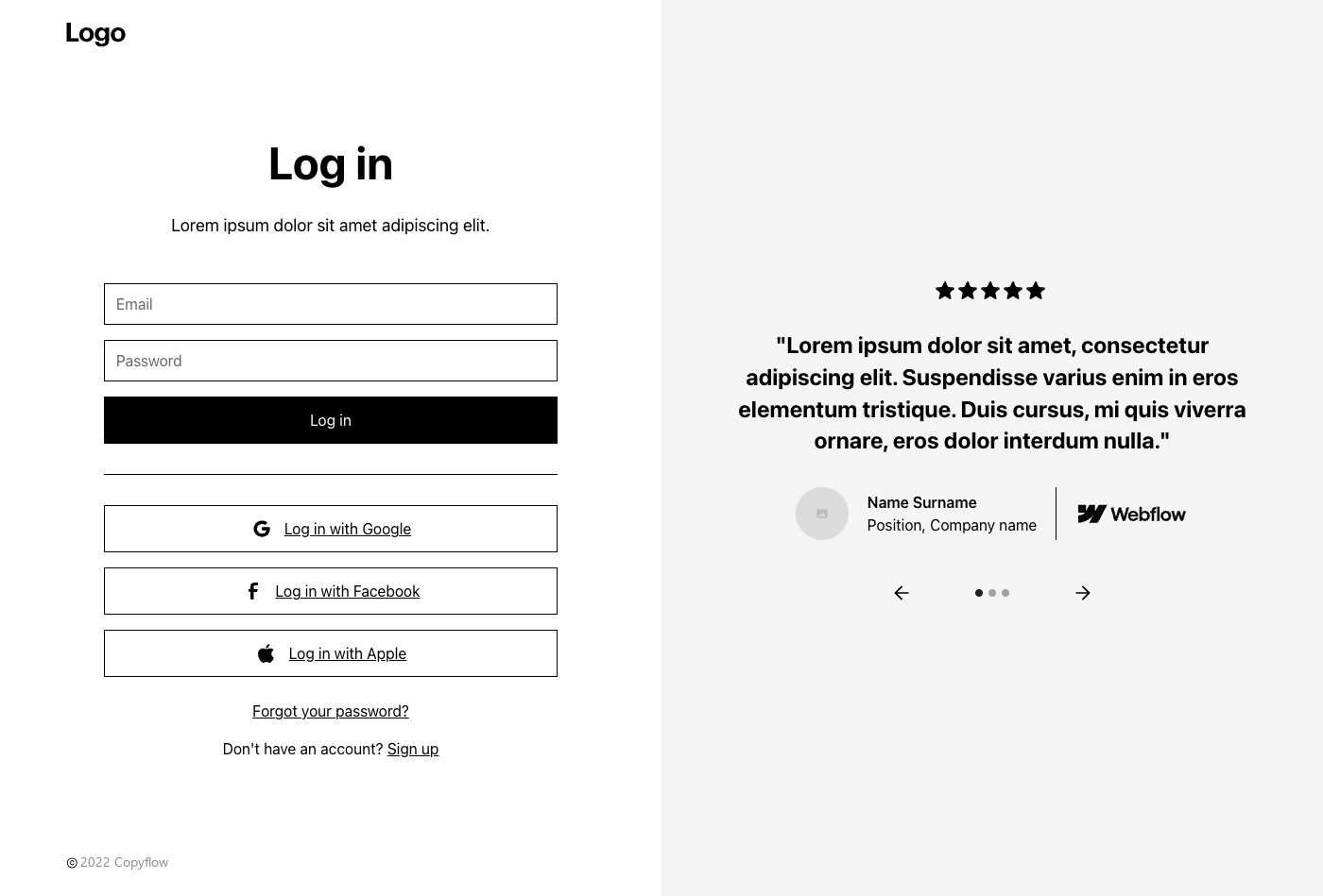Preview of Log In 6