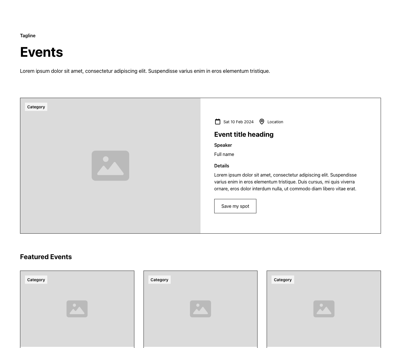 Preview of Event Header 2