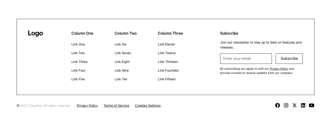 Preview of Footer 10