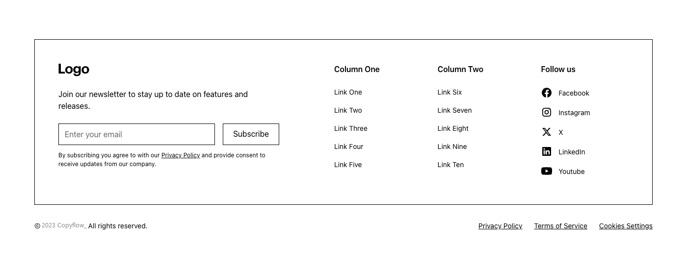 Preview of Footer 9