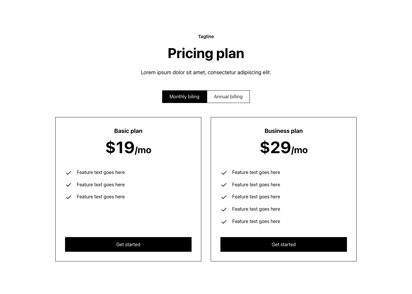 Preview of Pricing 14