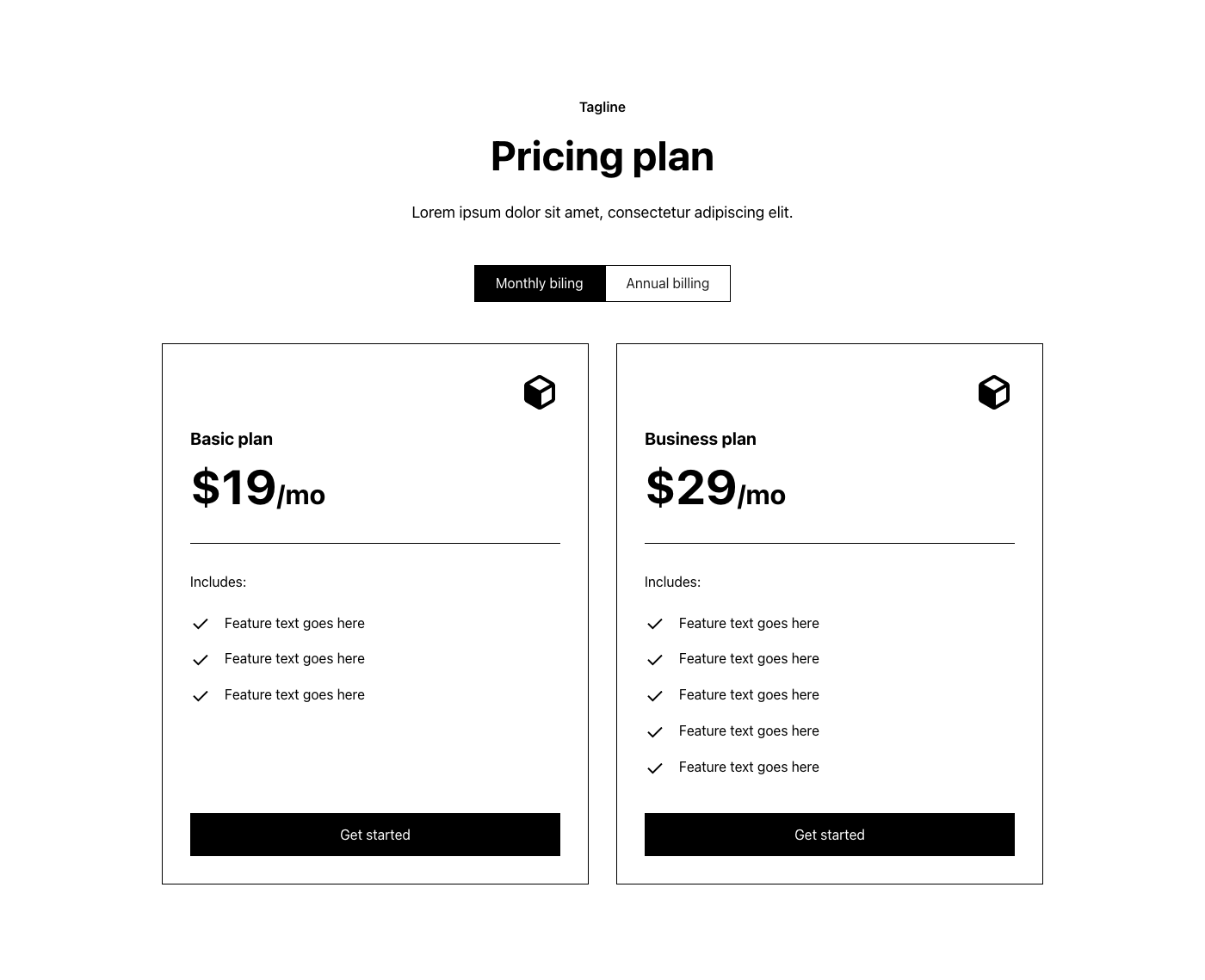 Preview of Pricing 15