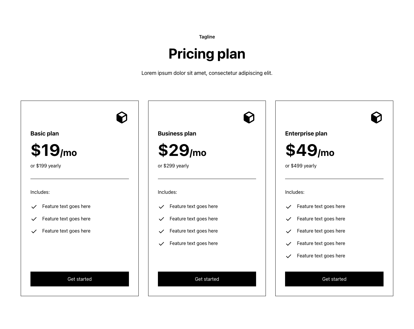 Preview of Pricing 19