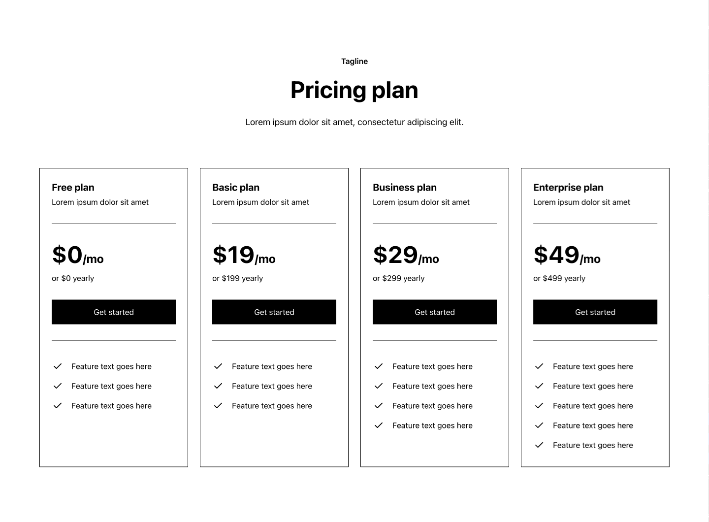 Preview of Pricing 30