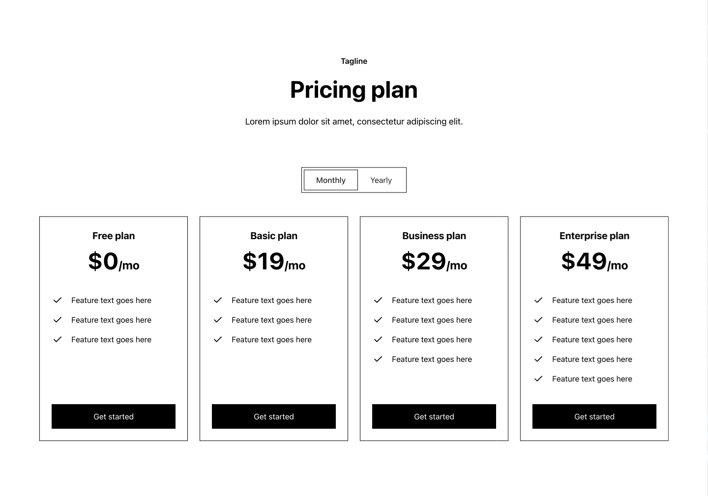 Preview of Pricing 31