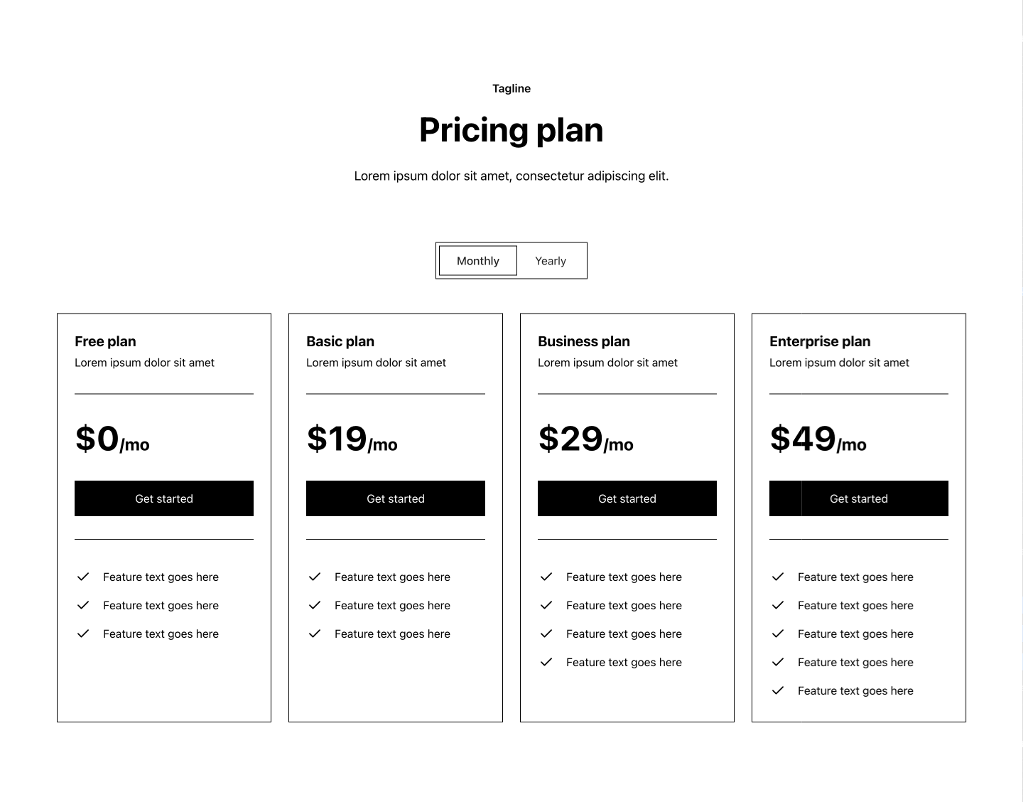 Preview of Pricing 33