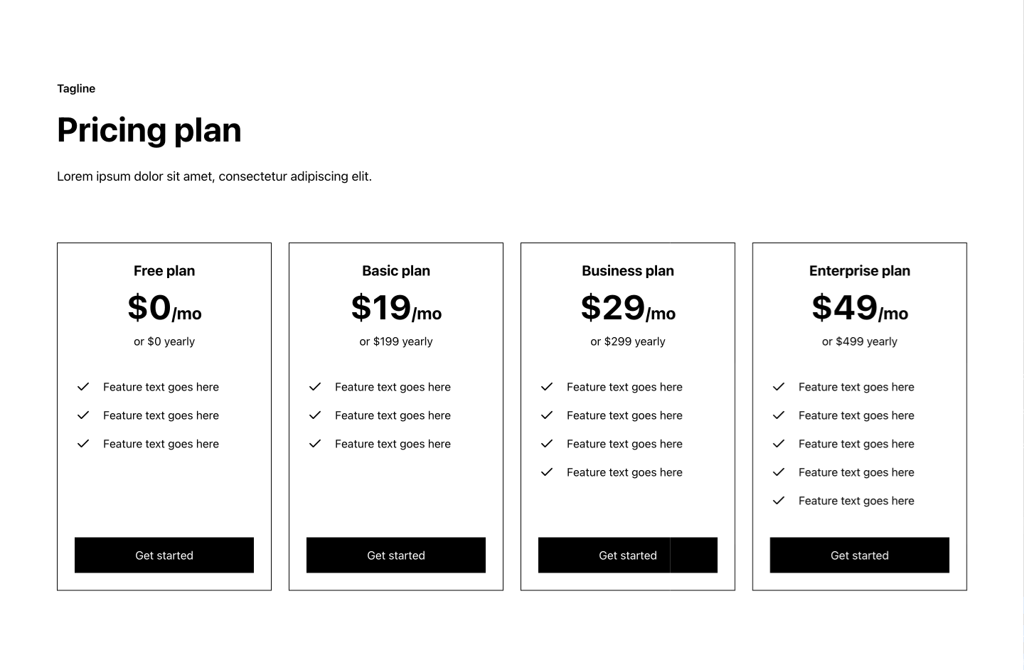 Preview of Pricing 44