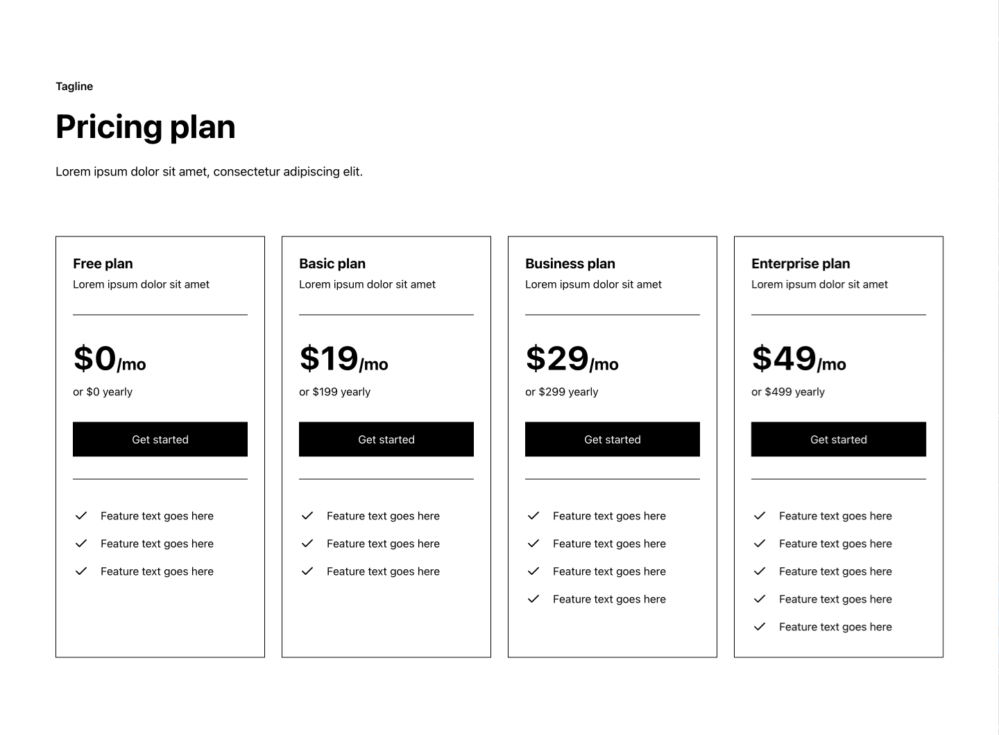 Preview of Pricing 46