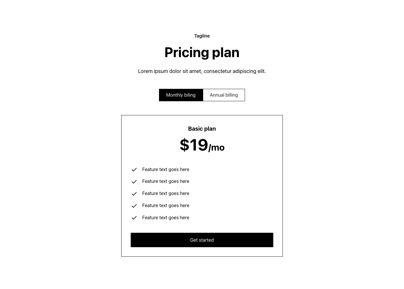 Preview of Pricing 6