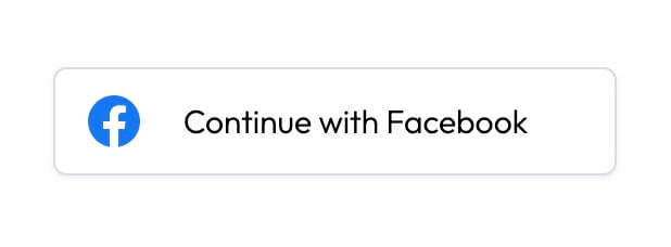Preview of Facebook Social Login