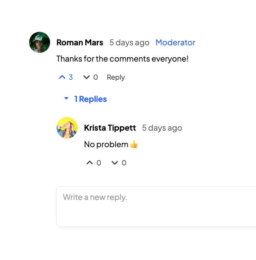 Preview of Video Comments