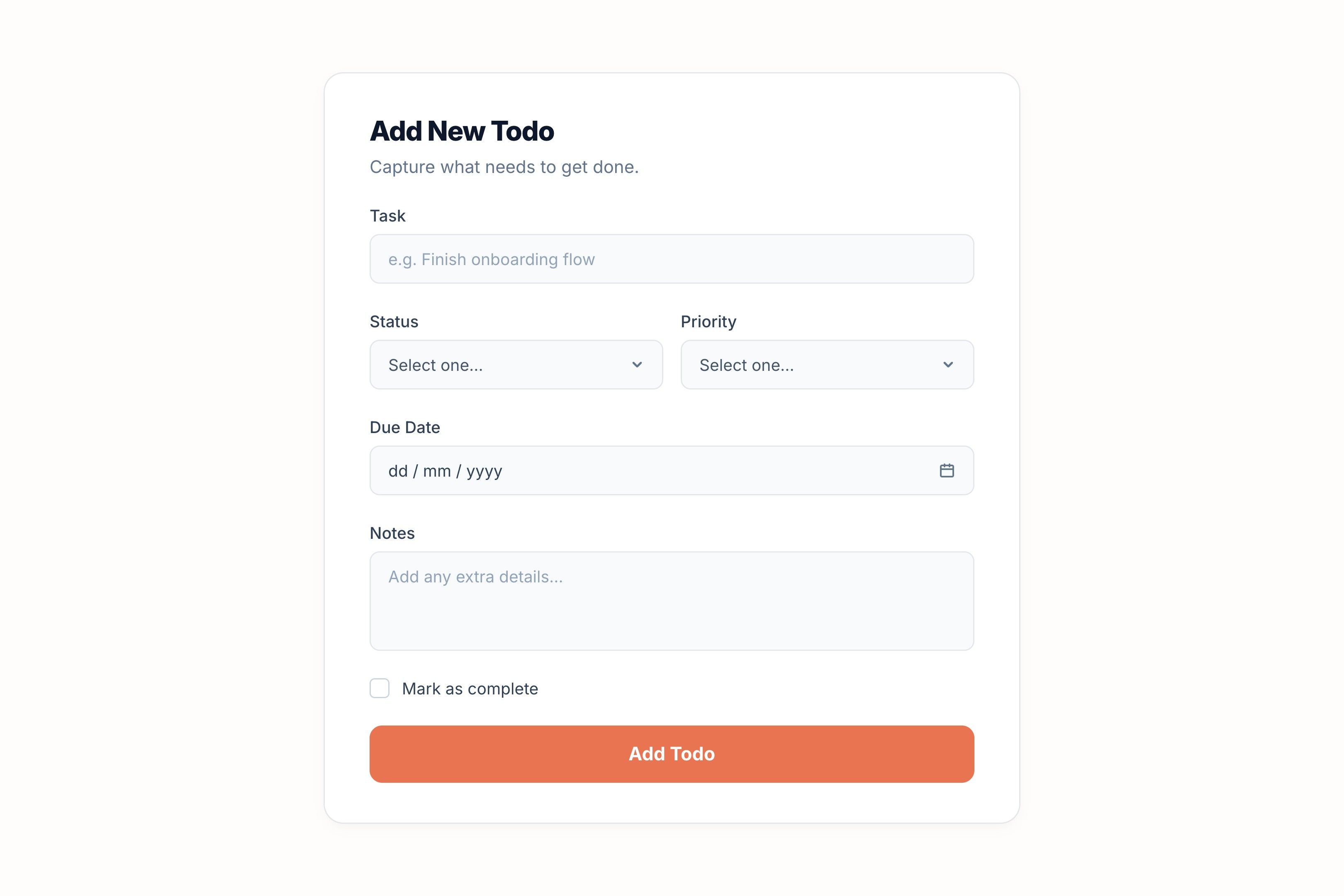 Preview of Create Record