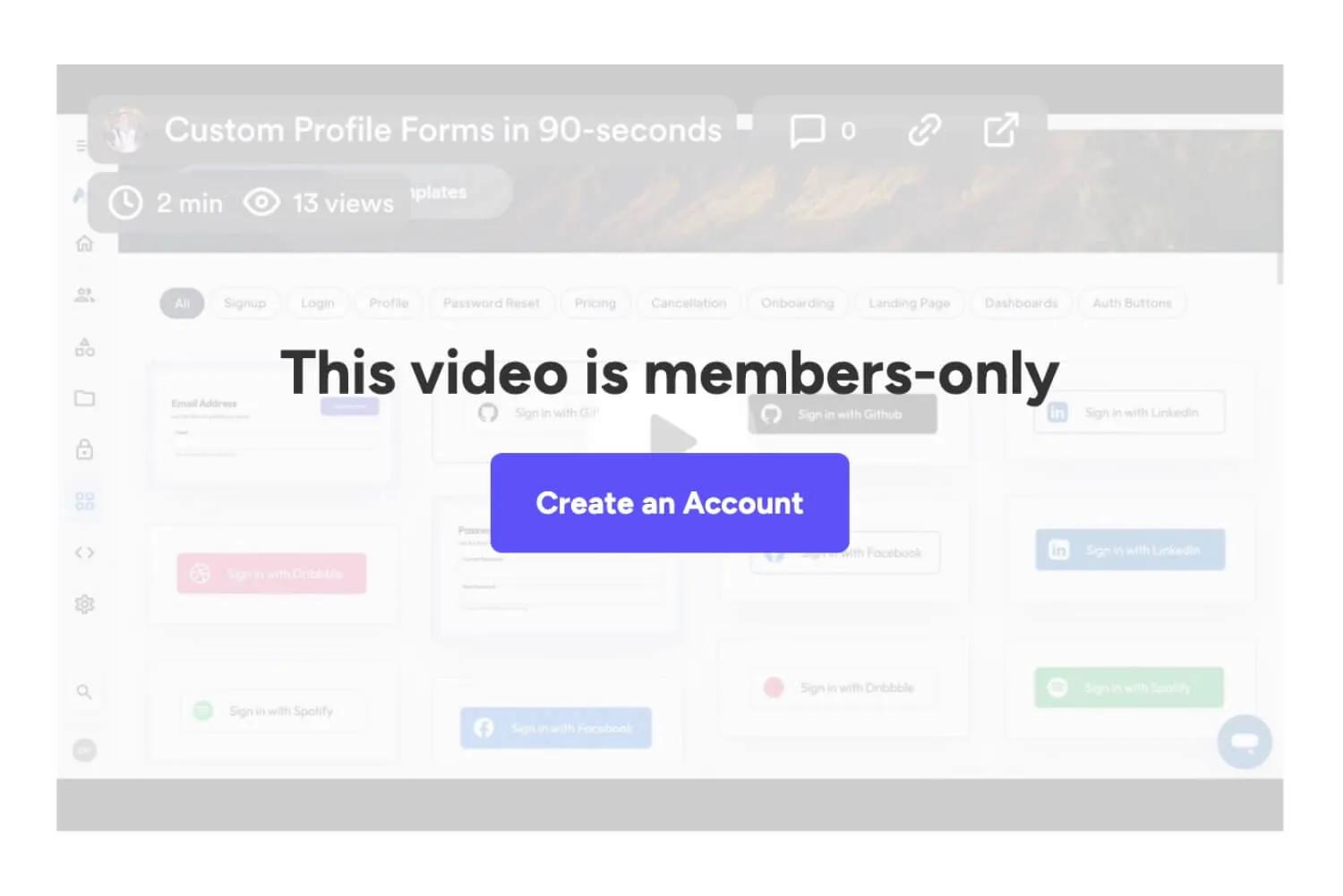 Preview of Members Only Video
