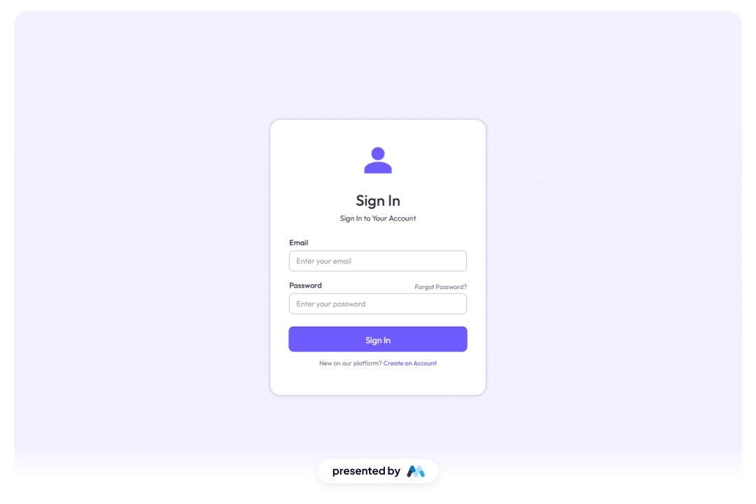 Preview of Elevate Login Box