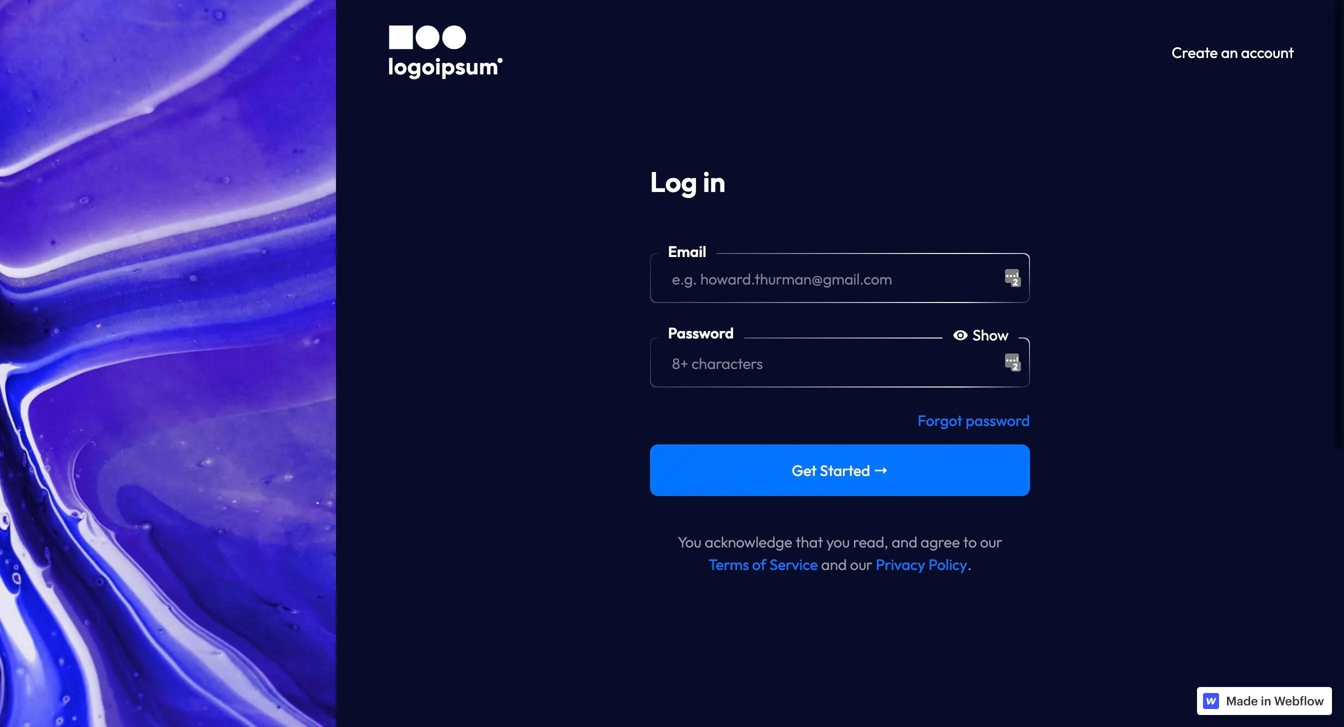 Preview of Subscription Login