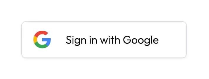 Preview of Google Social Login