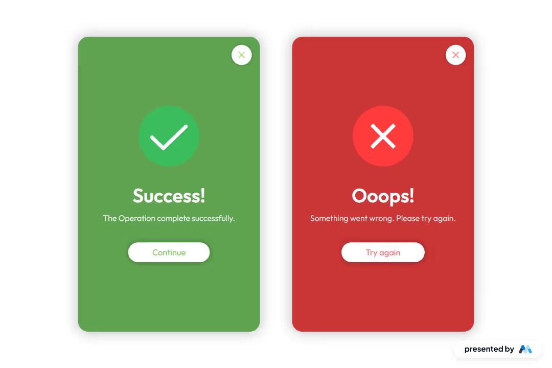 Preview of Vibrant Status Cards