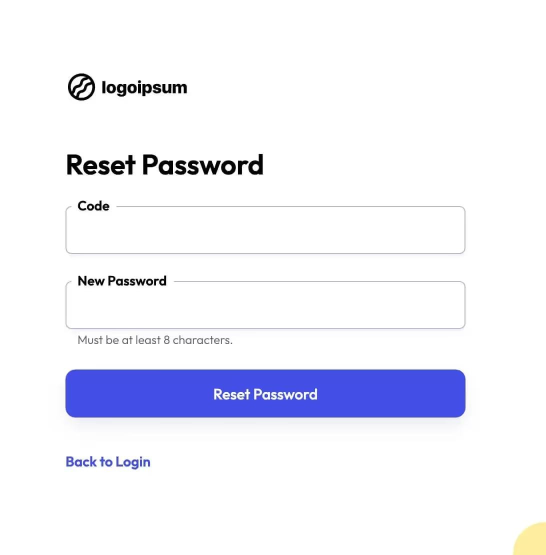 Preview of Ebook Reset Password