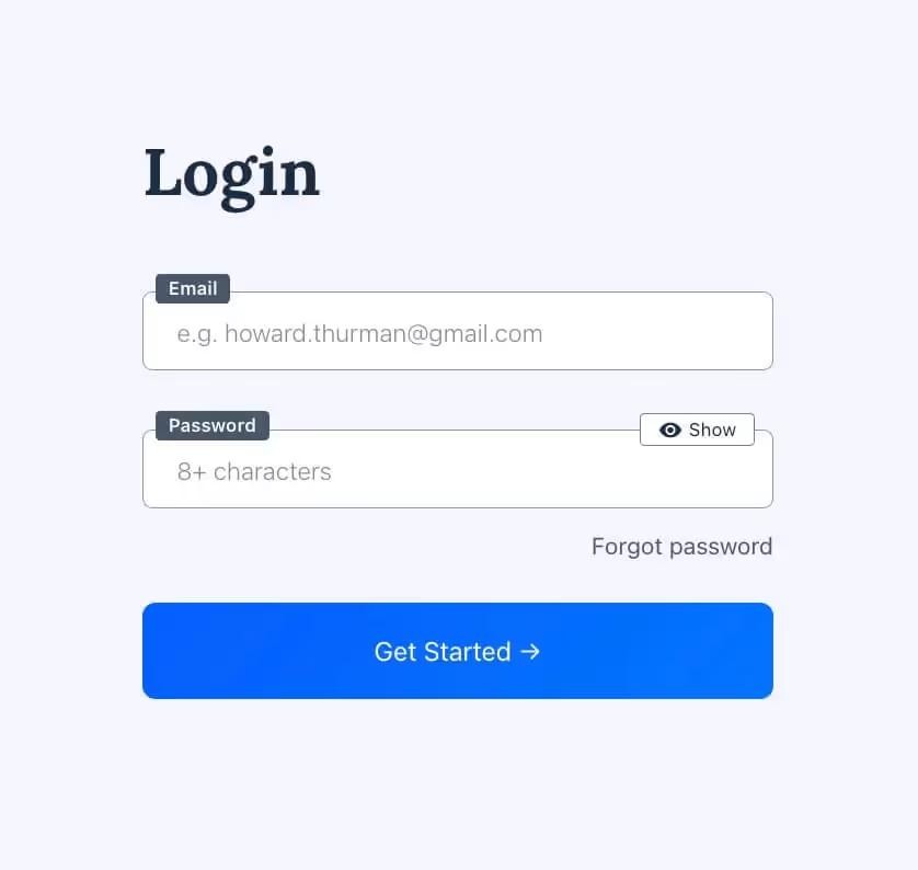 Preview of Saas Login