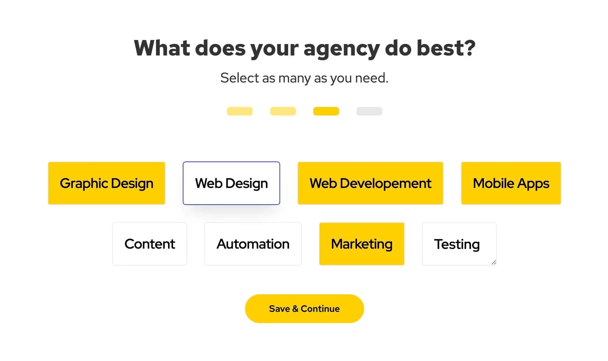 Preview of Custom Checkbox Group
