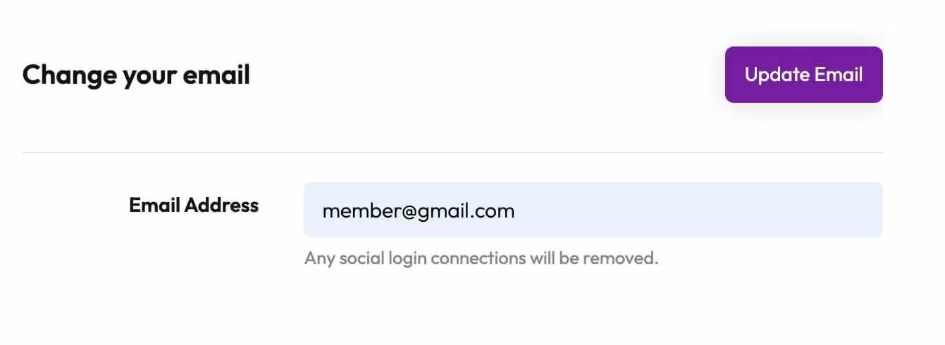 Preview of Product Email Form