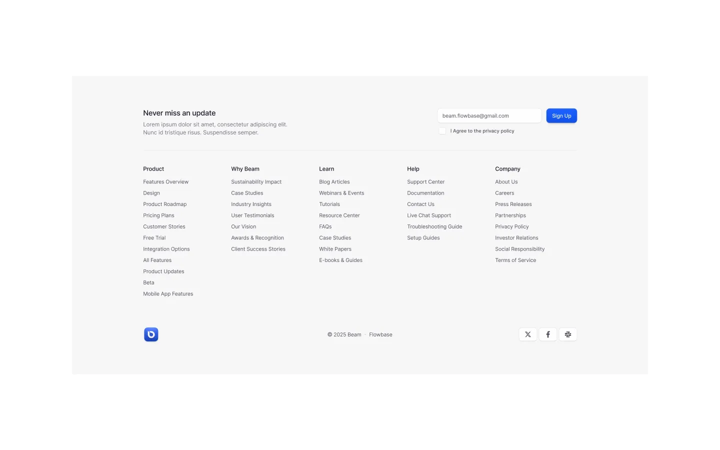 Preview of Beam Footer 01