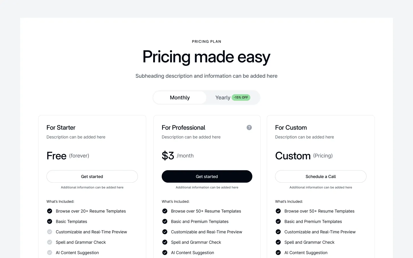 Preview of Zen Pricing 02