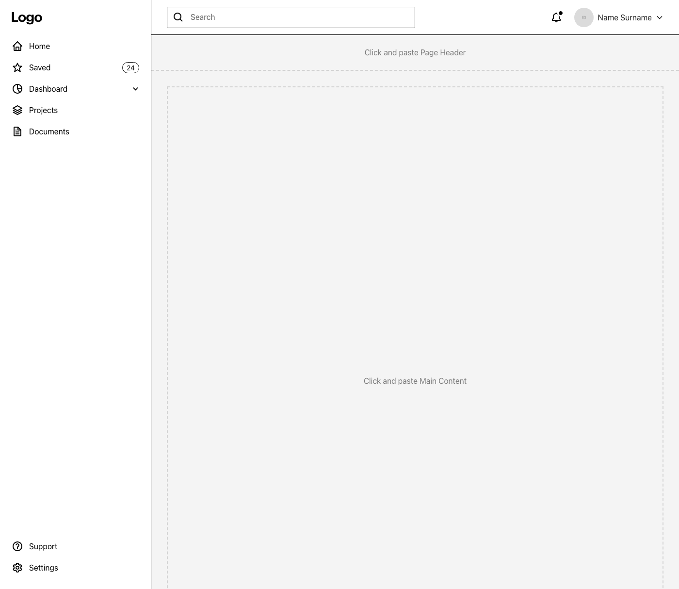Preview of Application Shell 3