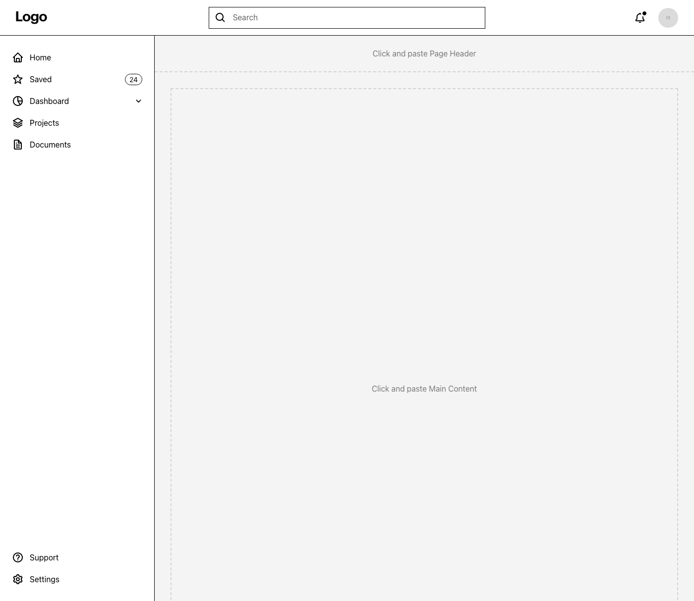Preview of Application Shell 4