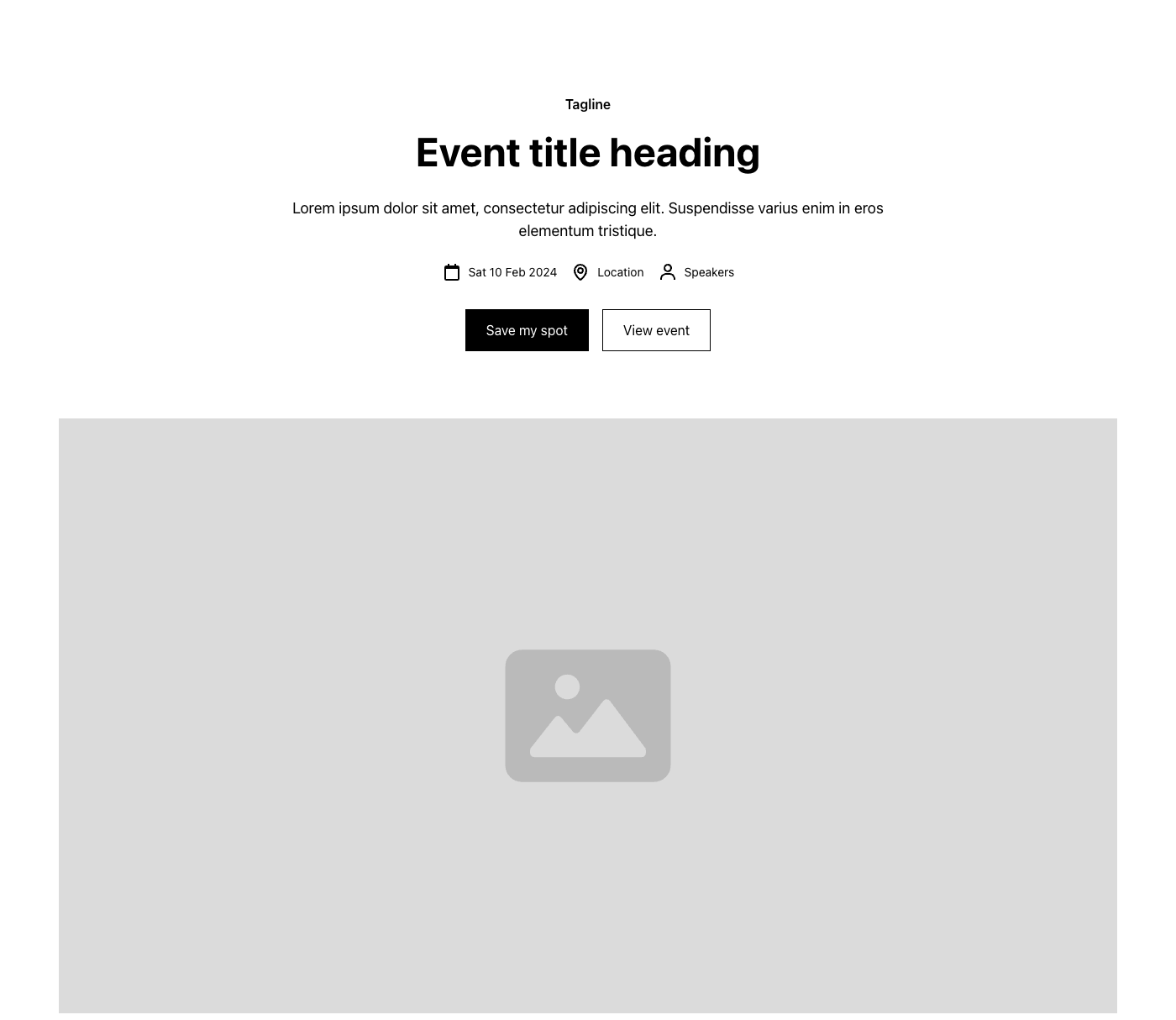 Preview of Event Item Header 7