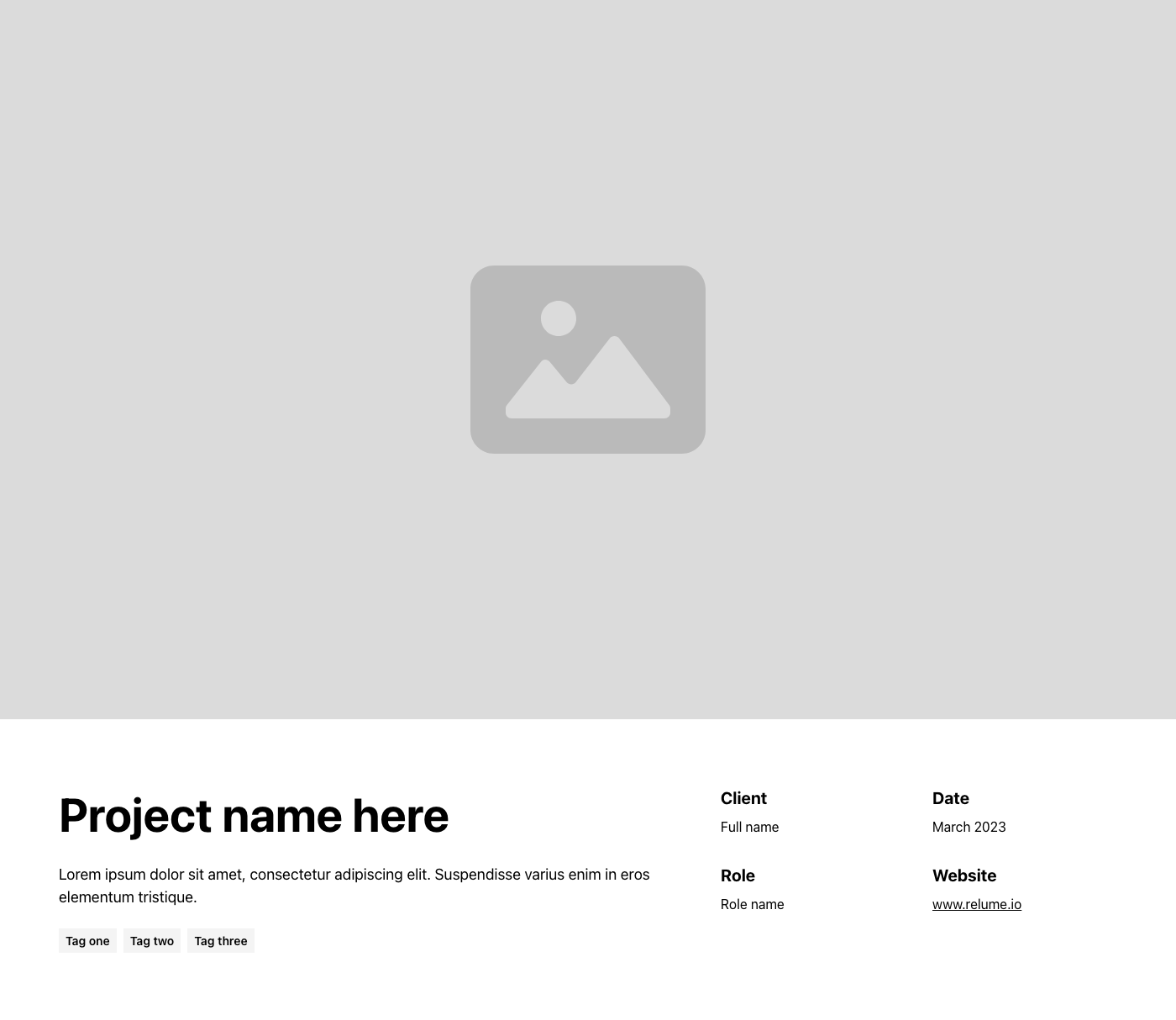Preview of Portfolio Header 6