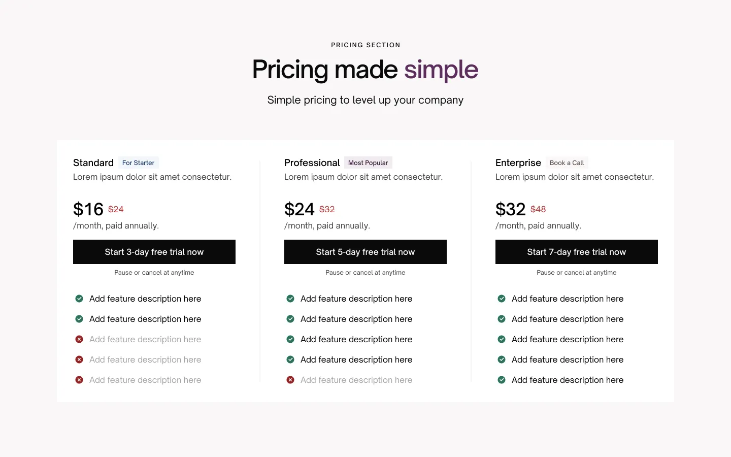 Spark Pricing 01