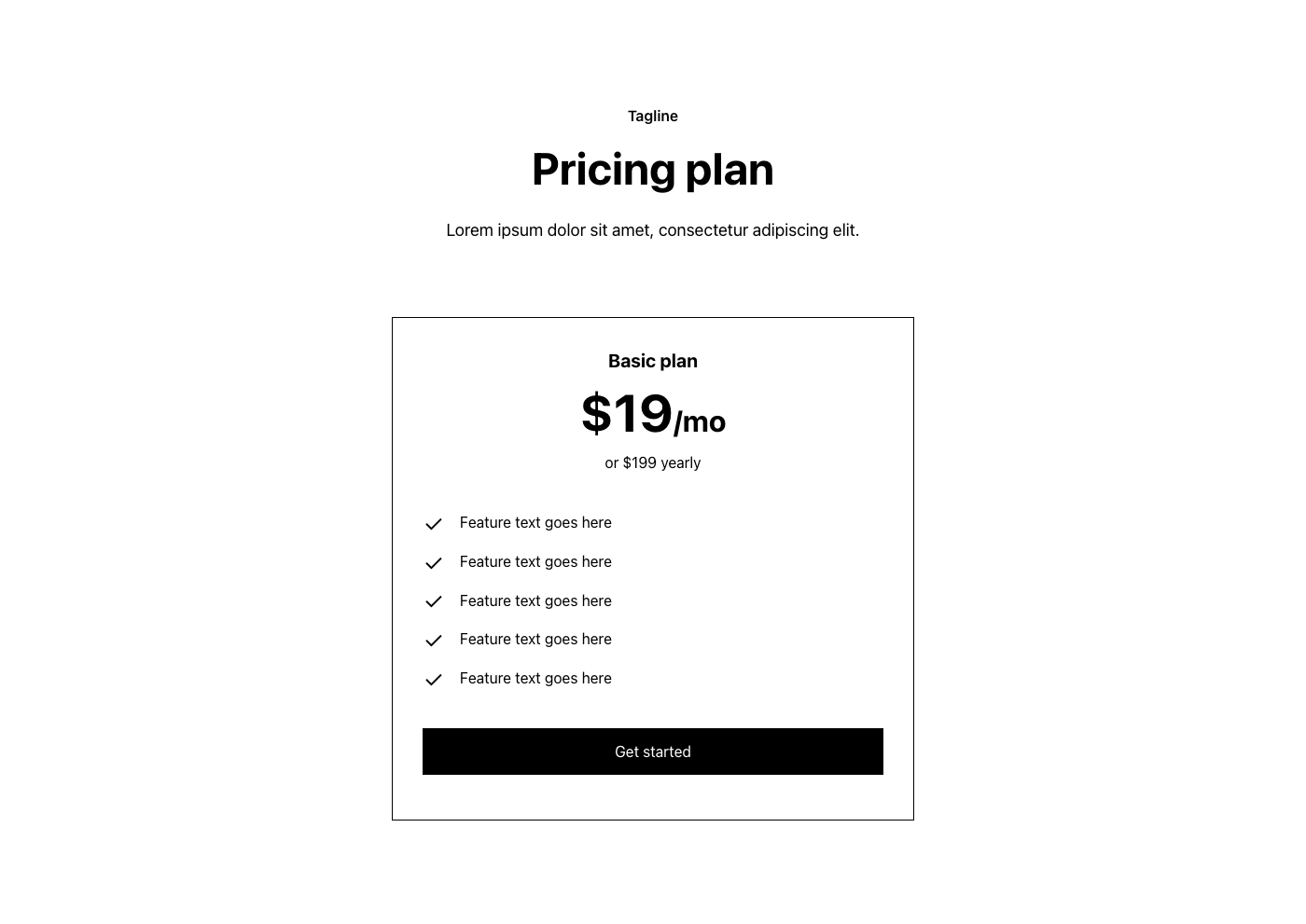 Preview of Pricing 1