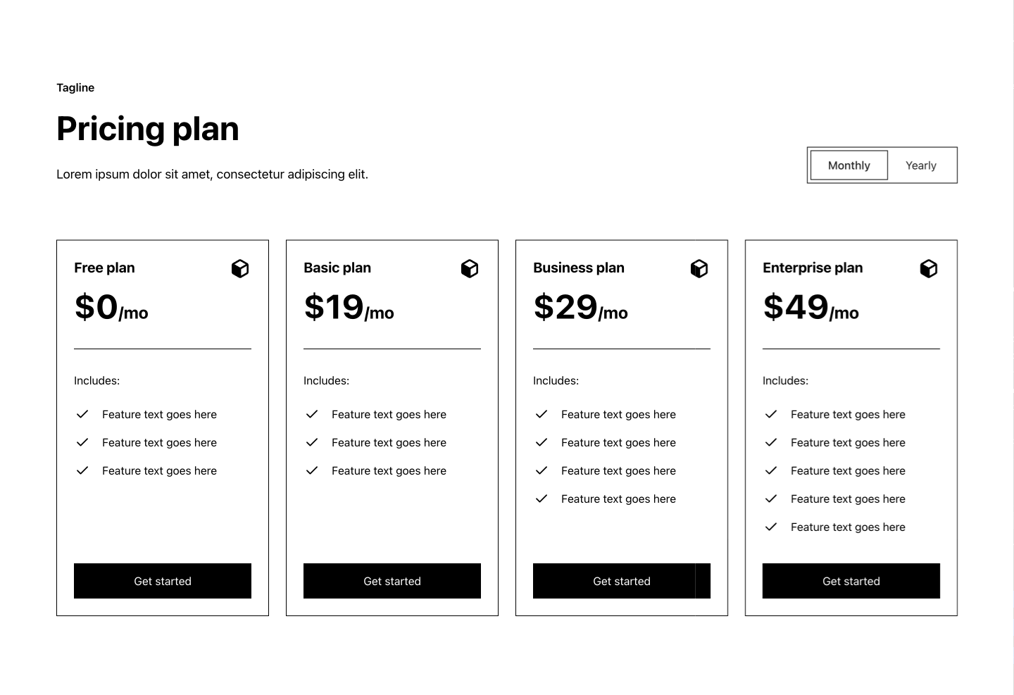 Preview of Pricing 48