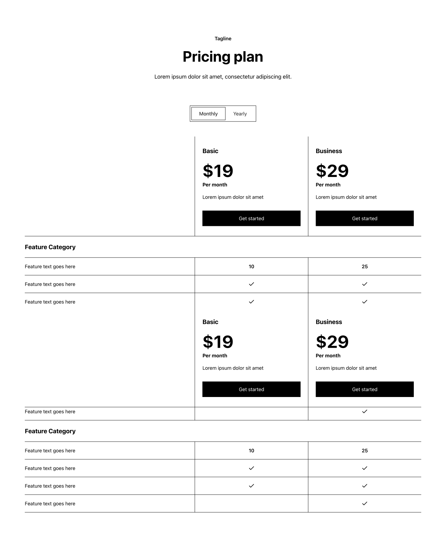 Preview of Pricing 52