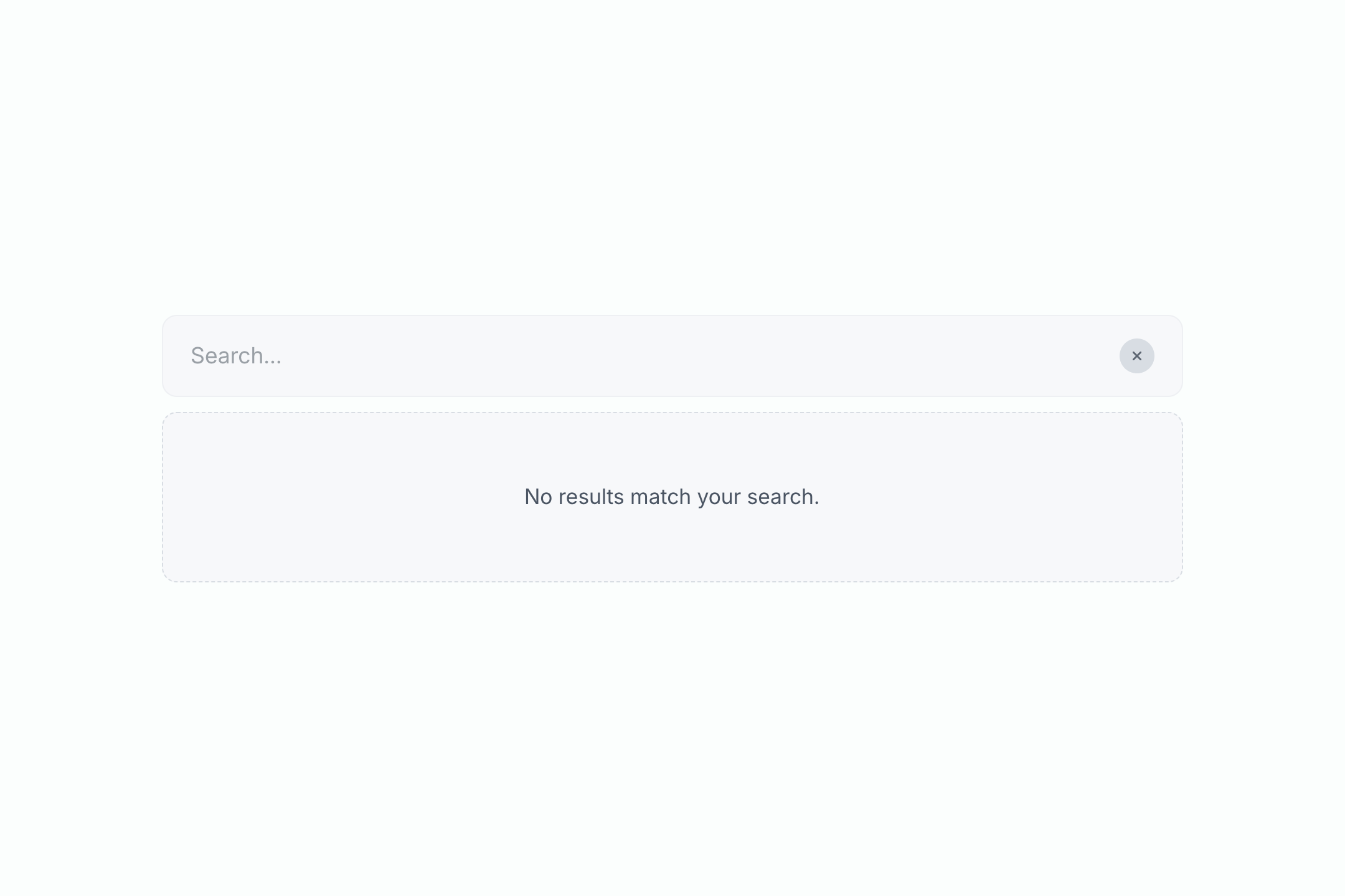Search Input