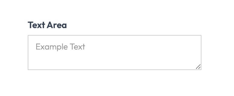 Preview of Membership Text Area