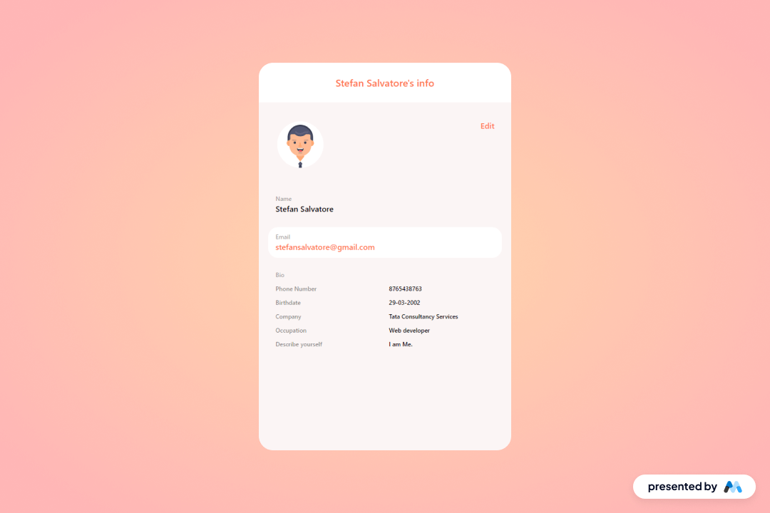 Preview of Streamlined Profile