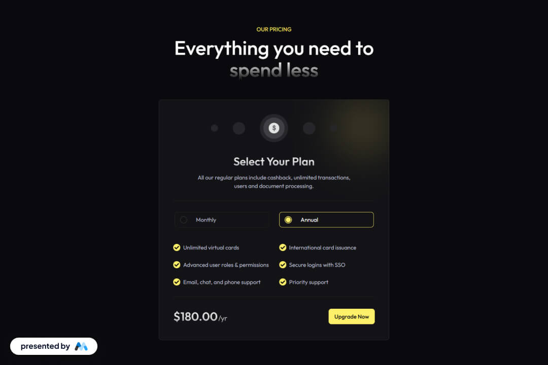Preview of Brilliant Upgrade Ui