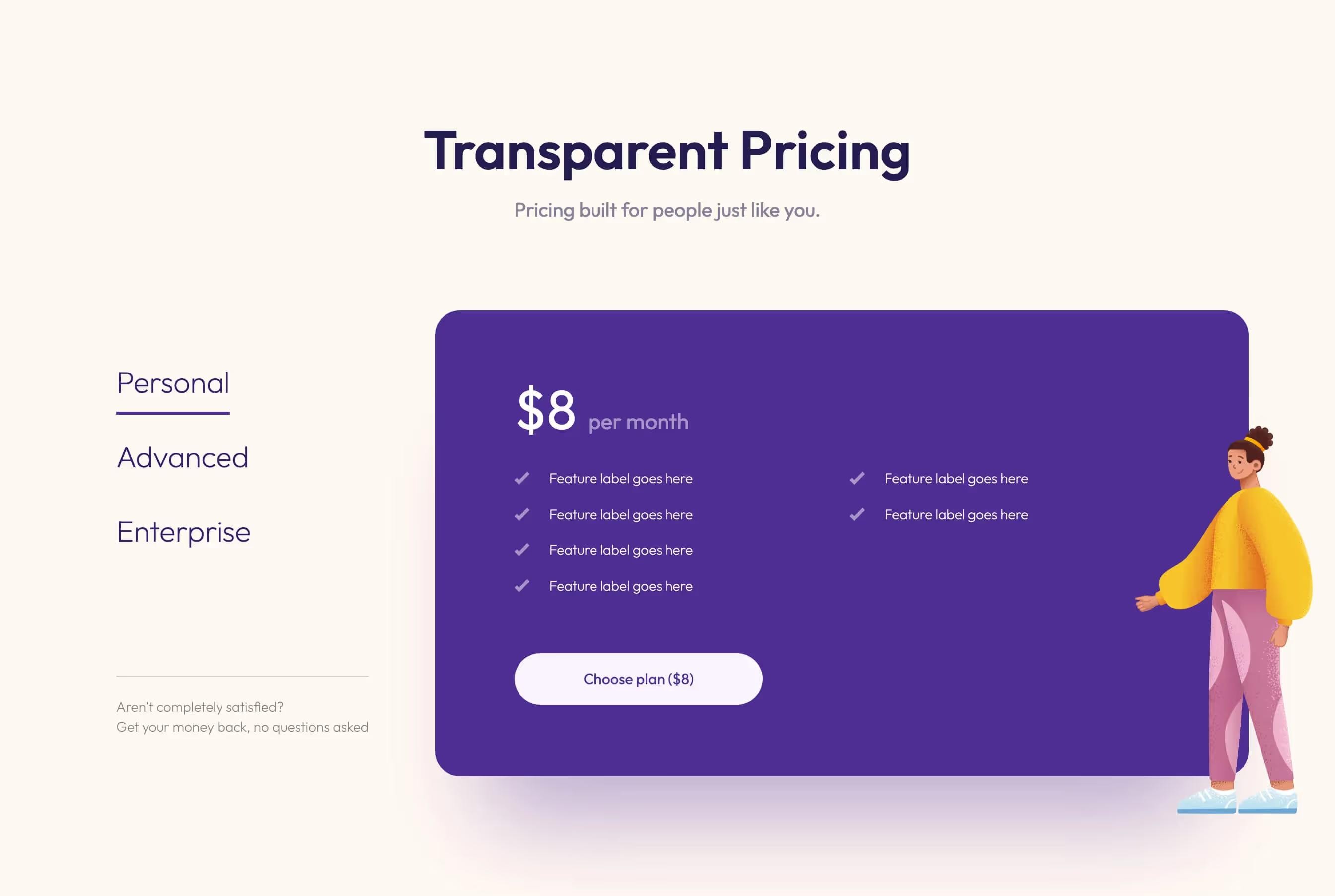 Preview of Free Price Page