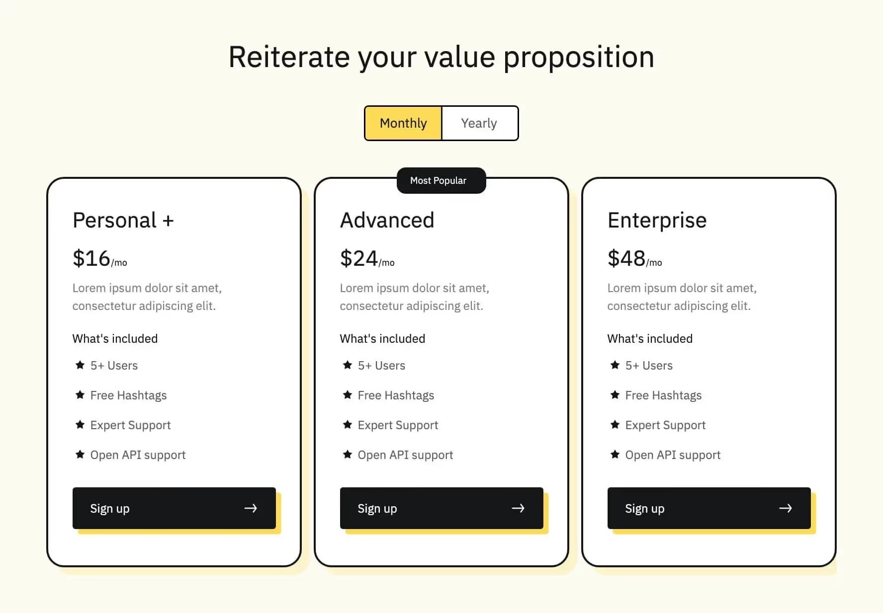 Preview of Recurring Billing