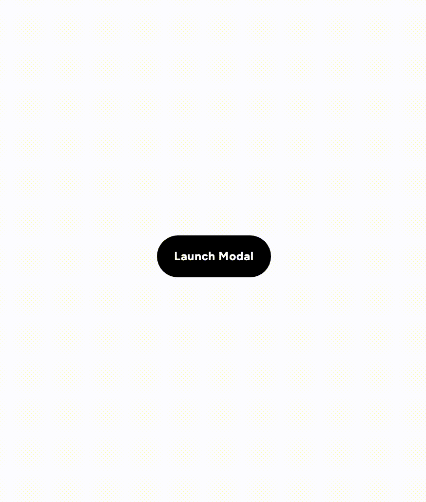Preview of Select A Plan Modal