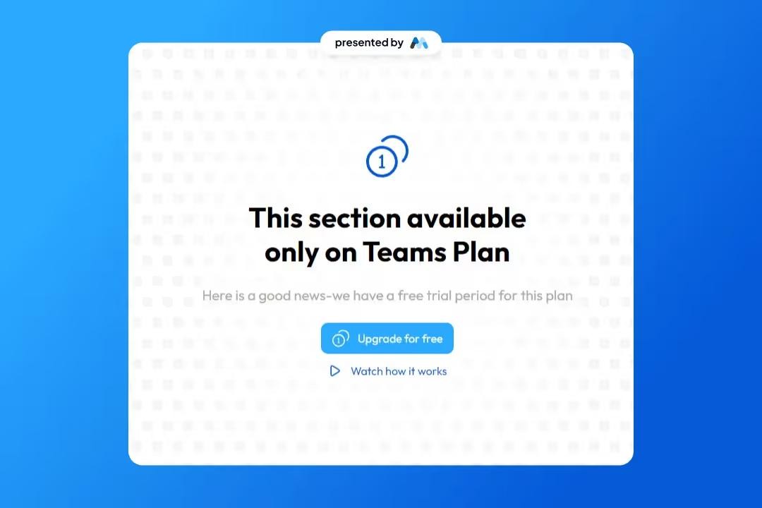 Preview of Majestic Plan Paywall