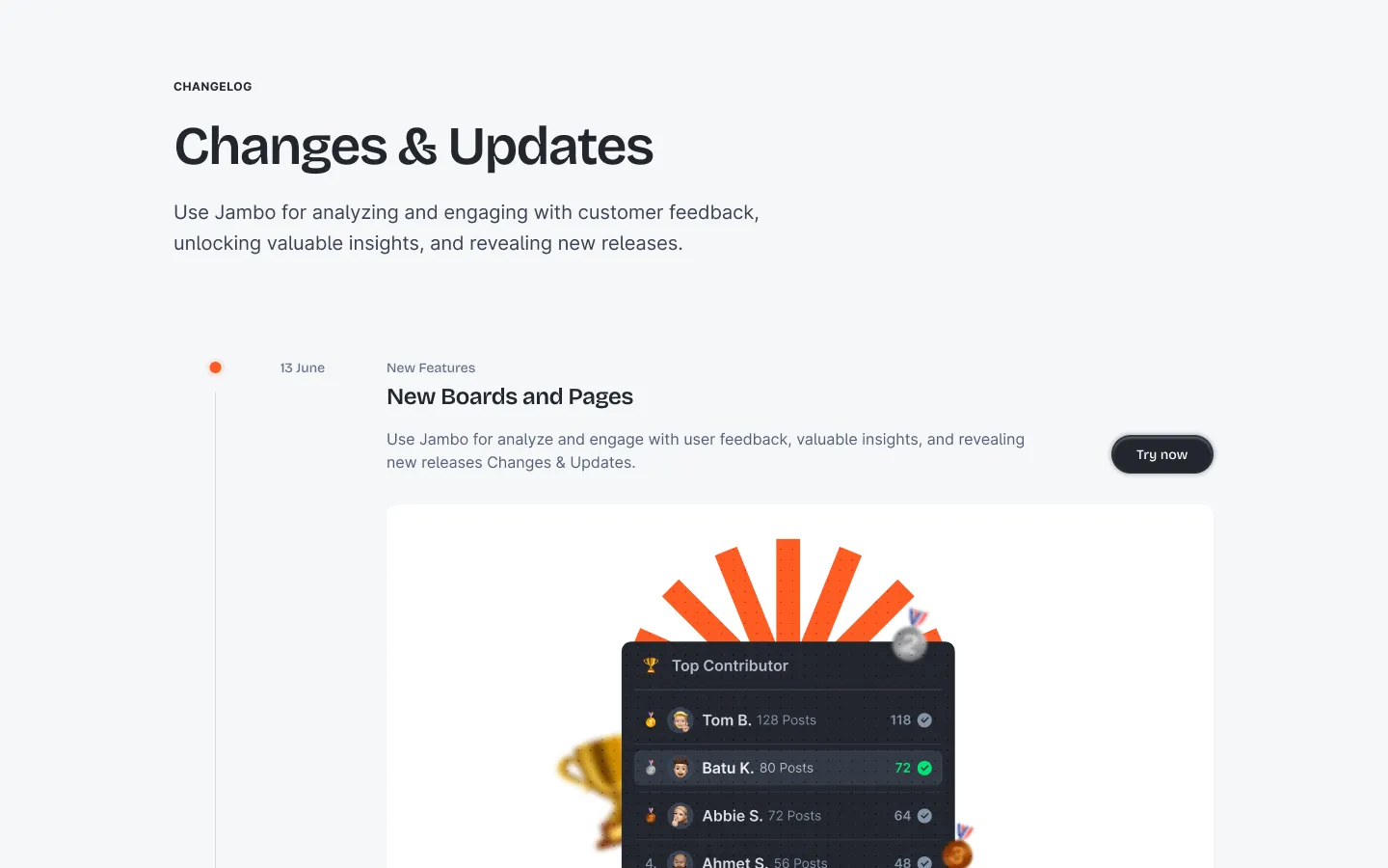 Preview of Jambo Changelog 03