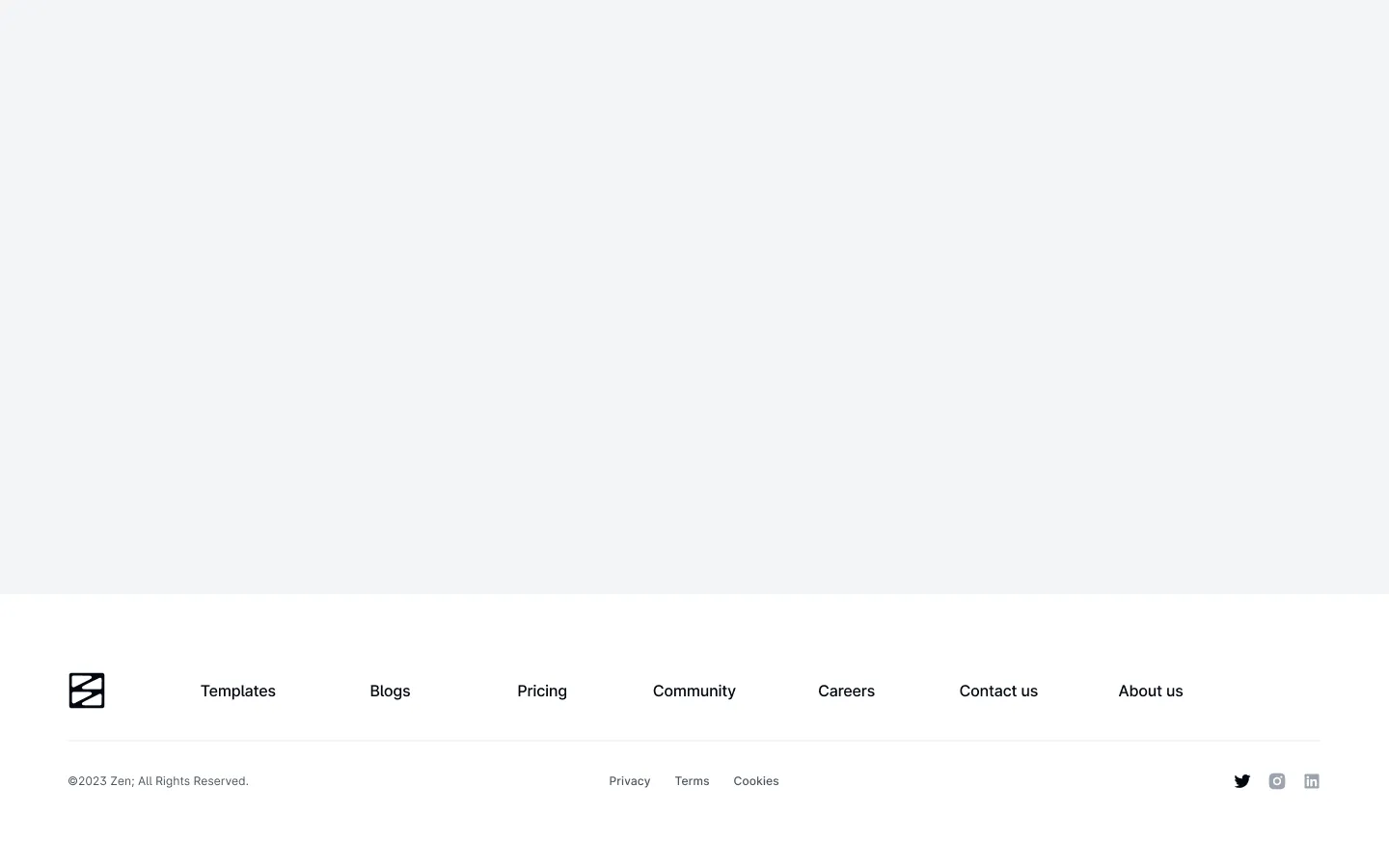 Preview of Zen Footer 02