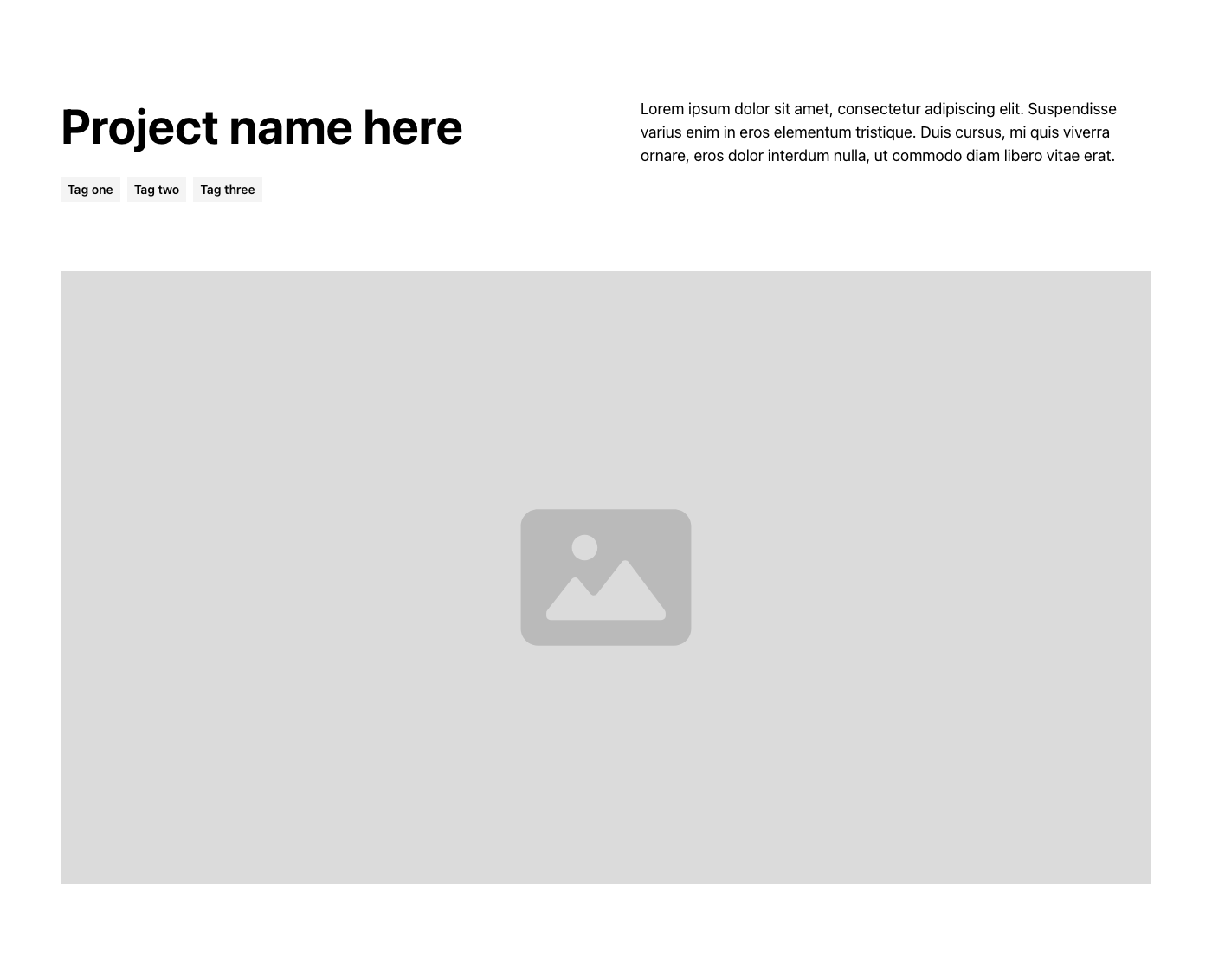 Preview of Portfolio Header 11