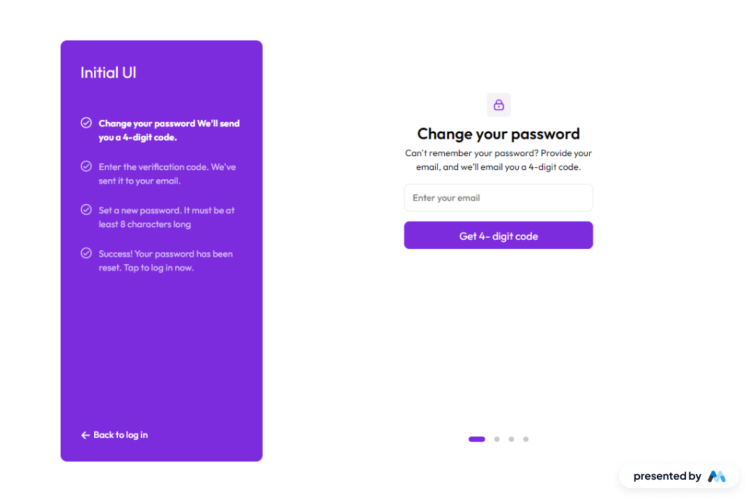 Preview of Password Recovery Process
