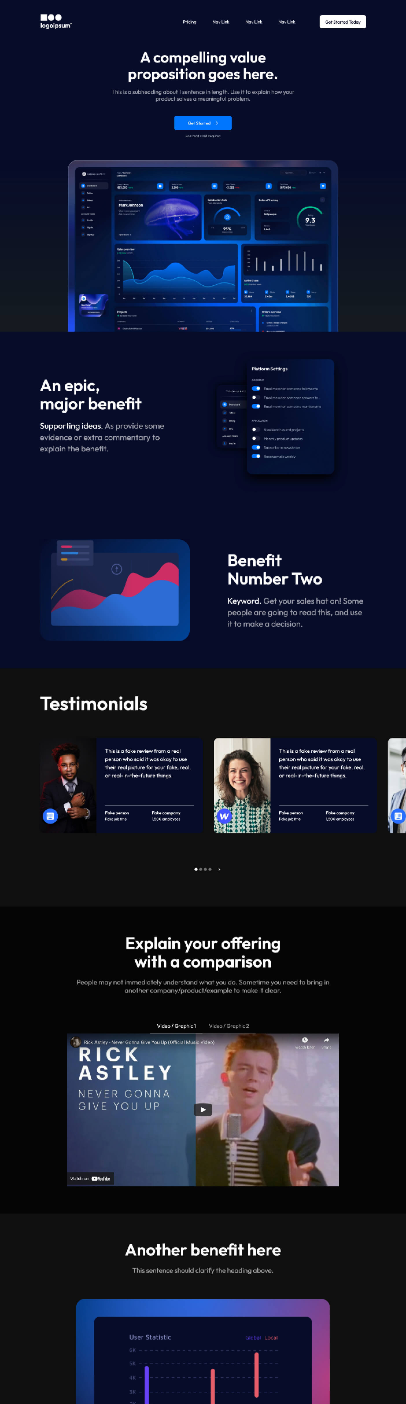 Preview of Subscription Landing Page 7