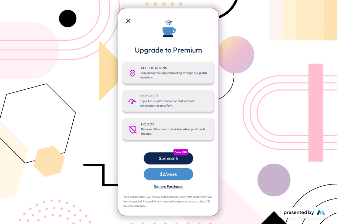 Preview of Magnificent Background Paywall